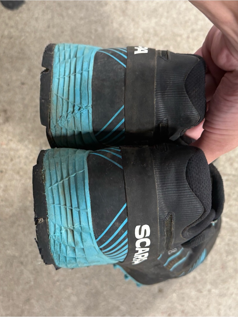 Scarpa Ribelle Run Kalibra ST men’s Sz 9 Trail, Fell Sky Off-Road Running - Picture 4 of 9